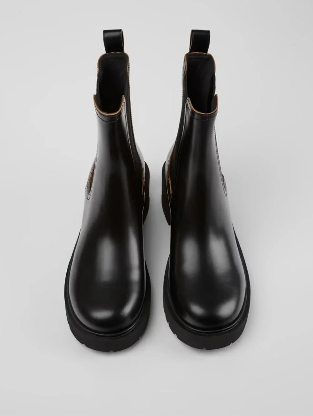 Camper Milah black platform boots 40